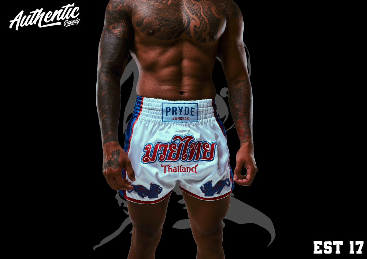 Pryde ® | Sak Siam | Muay Thai Shorts– Authentic Muay Thai Supply