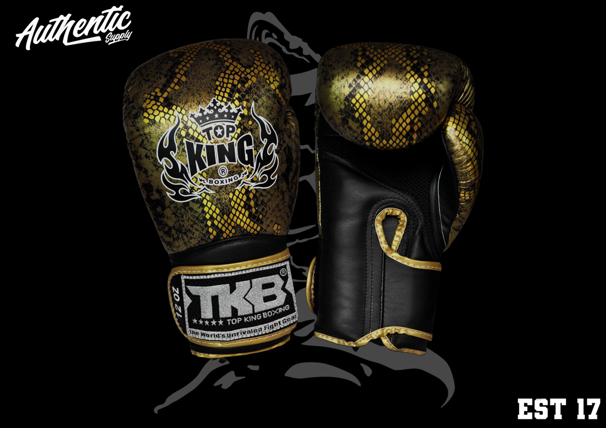 Top King Boxing | Snake Boxing Gloves | Authentic Muay Thai