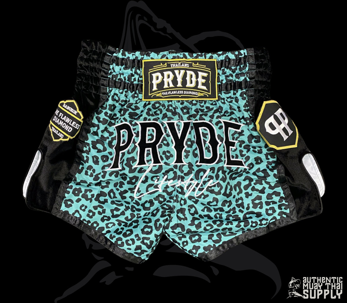 Leopard Print Muay Thai Boxing Shorts main image 1