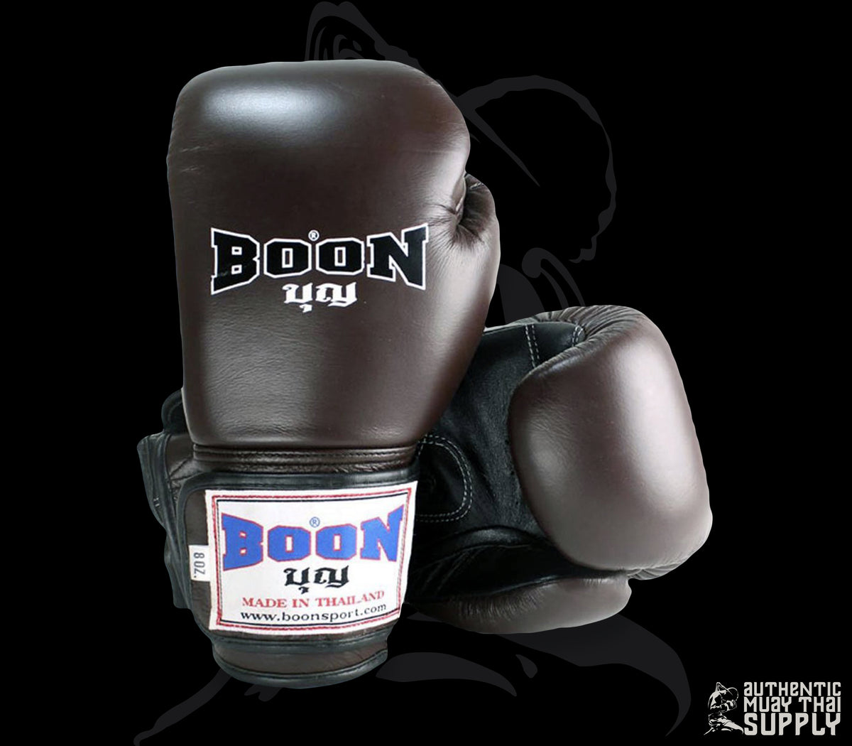 BOON SPORTS BOXING GLOVES VELCRO CLASSIC Authentic Muay Thai Supply