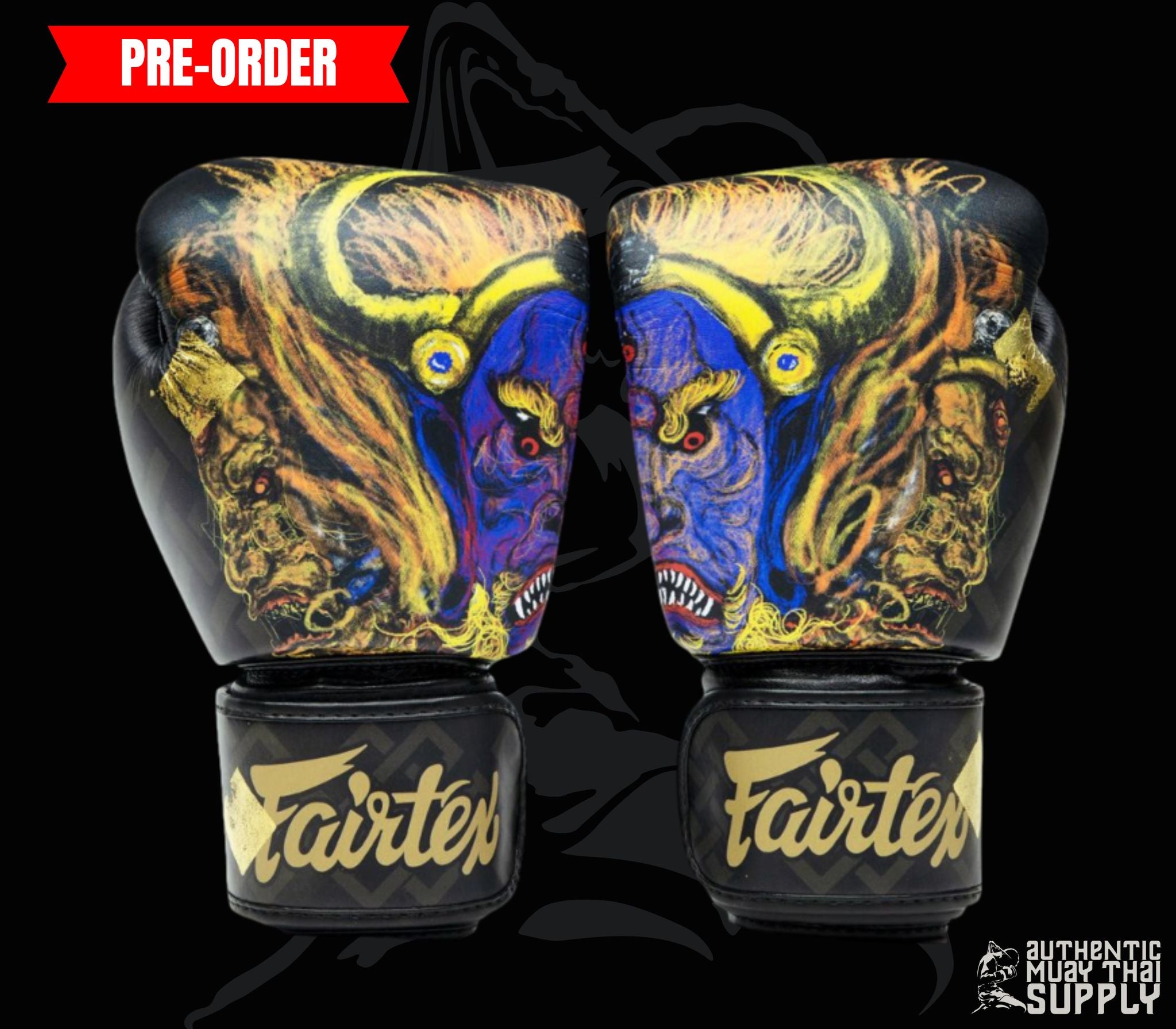 Fairtex Yamantaka Boxing Gloves with delivery from Thailand