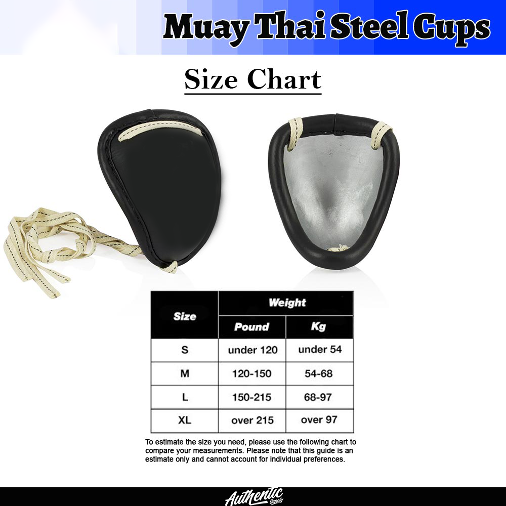 Thaismai | Steel | Groin Cups | Authentic Muay Thai Supply