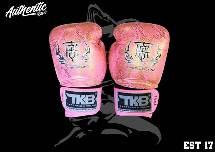 Top King Boxing | Snake Boxing Gloves | Authentic Muay Thai