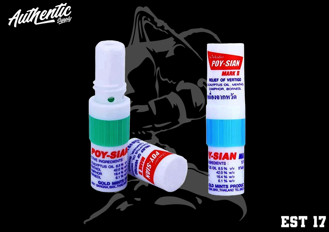 Poy-Sian Mark II Menthol Inhaler Authentic Muay Thai Supply