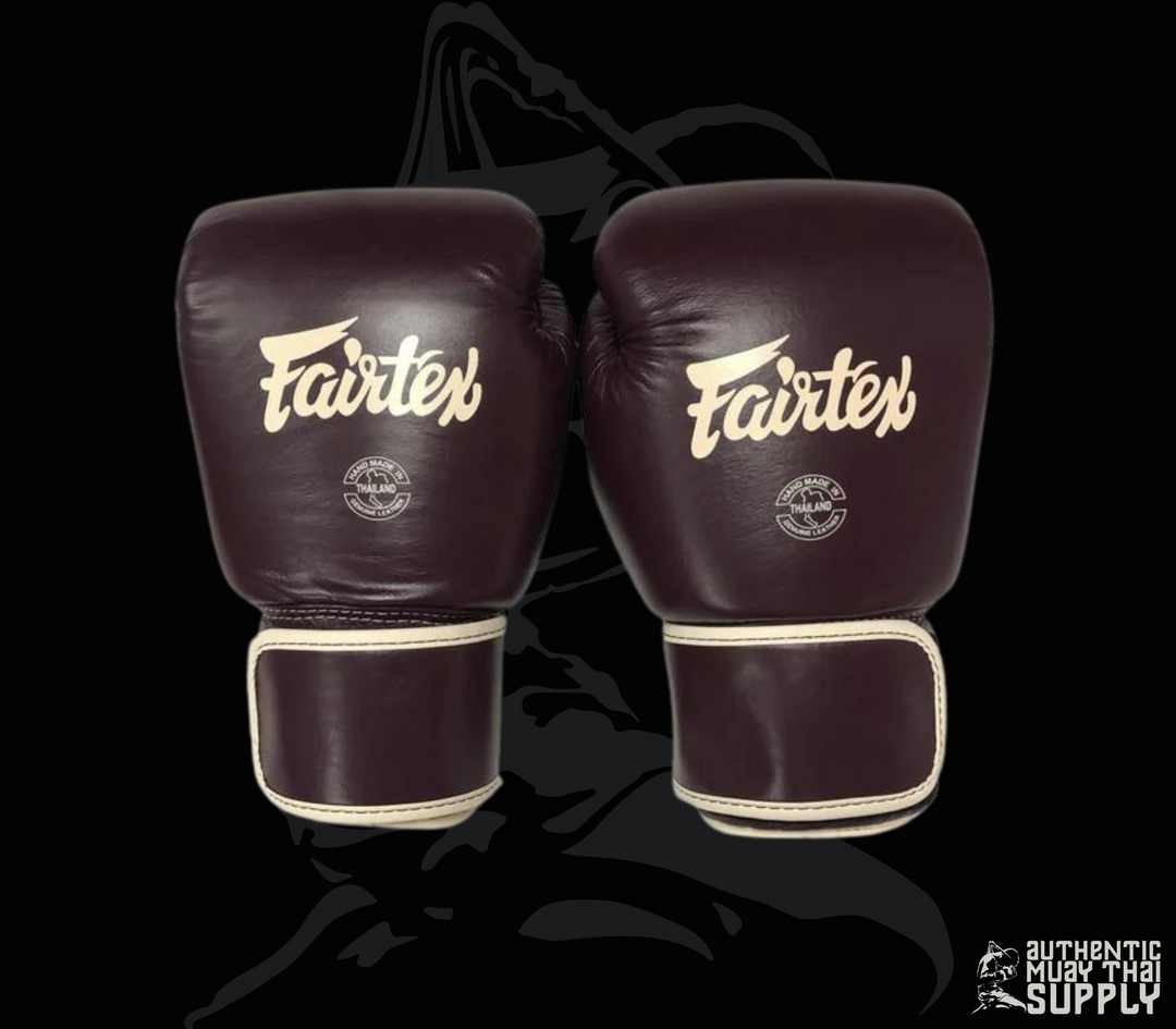 FAIRTEX BOXING GLOVES VELCRO BGV16 Authentic Muay Thai Supply